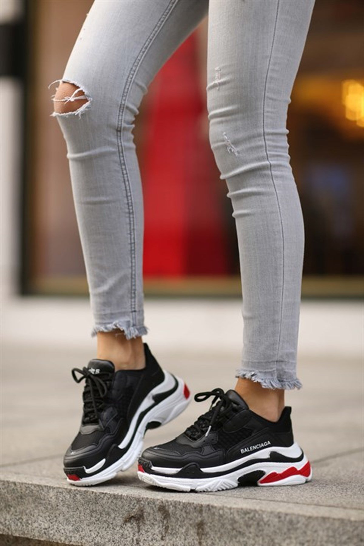 Mücadele etmek kanser deviate  Spor Ayakkabı (Balenciaga) Kadın Sneakers l Erva'nın Butiği